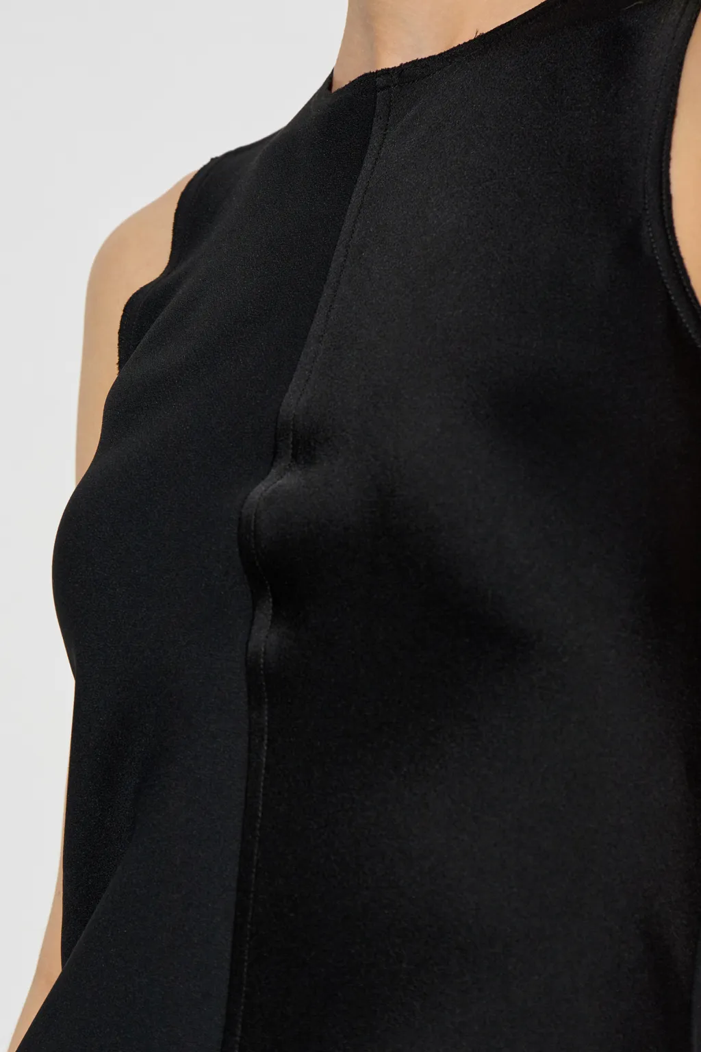 Ami Paris Long Straight Dress
