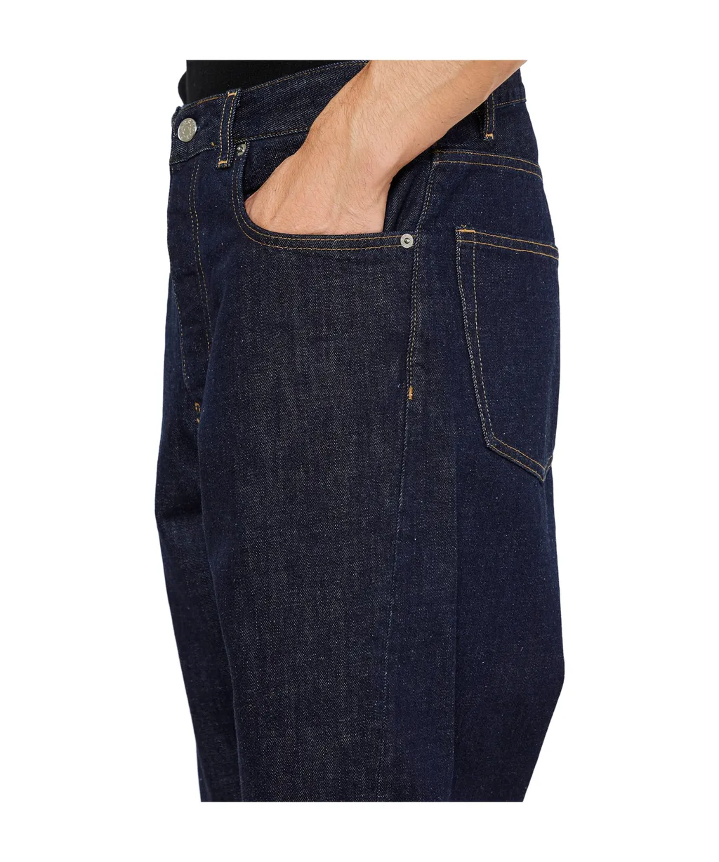 Sunflower Wide-Leg Buttoned Jeans