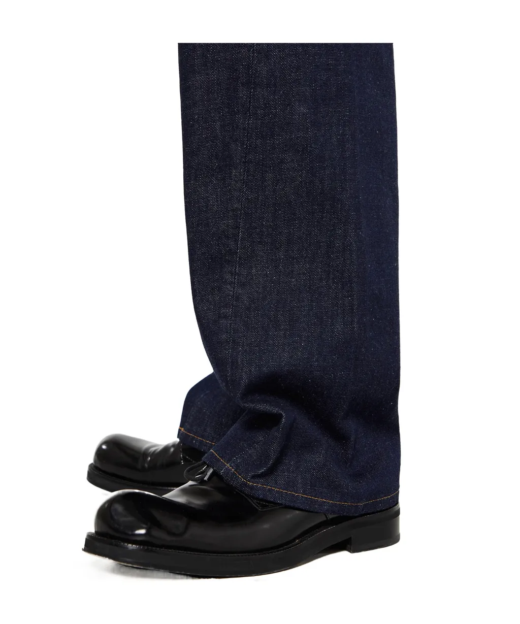 Sunflower Wide-Leg Buttoned Jeans