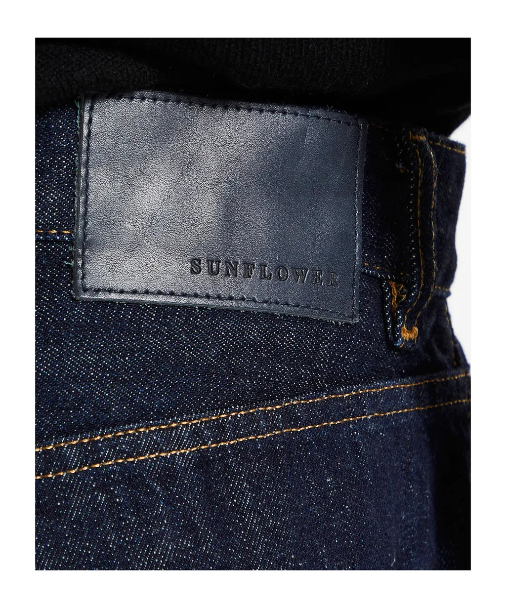 Sunflower Wide-Leg Buttoned Jeans