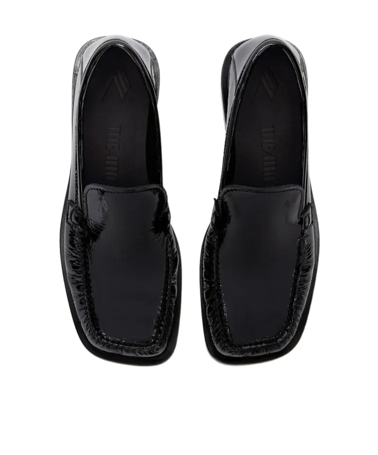 The Attico Charles Square-Toe Loafers
