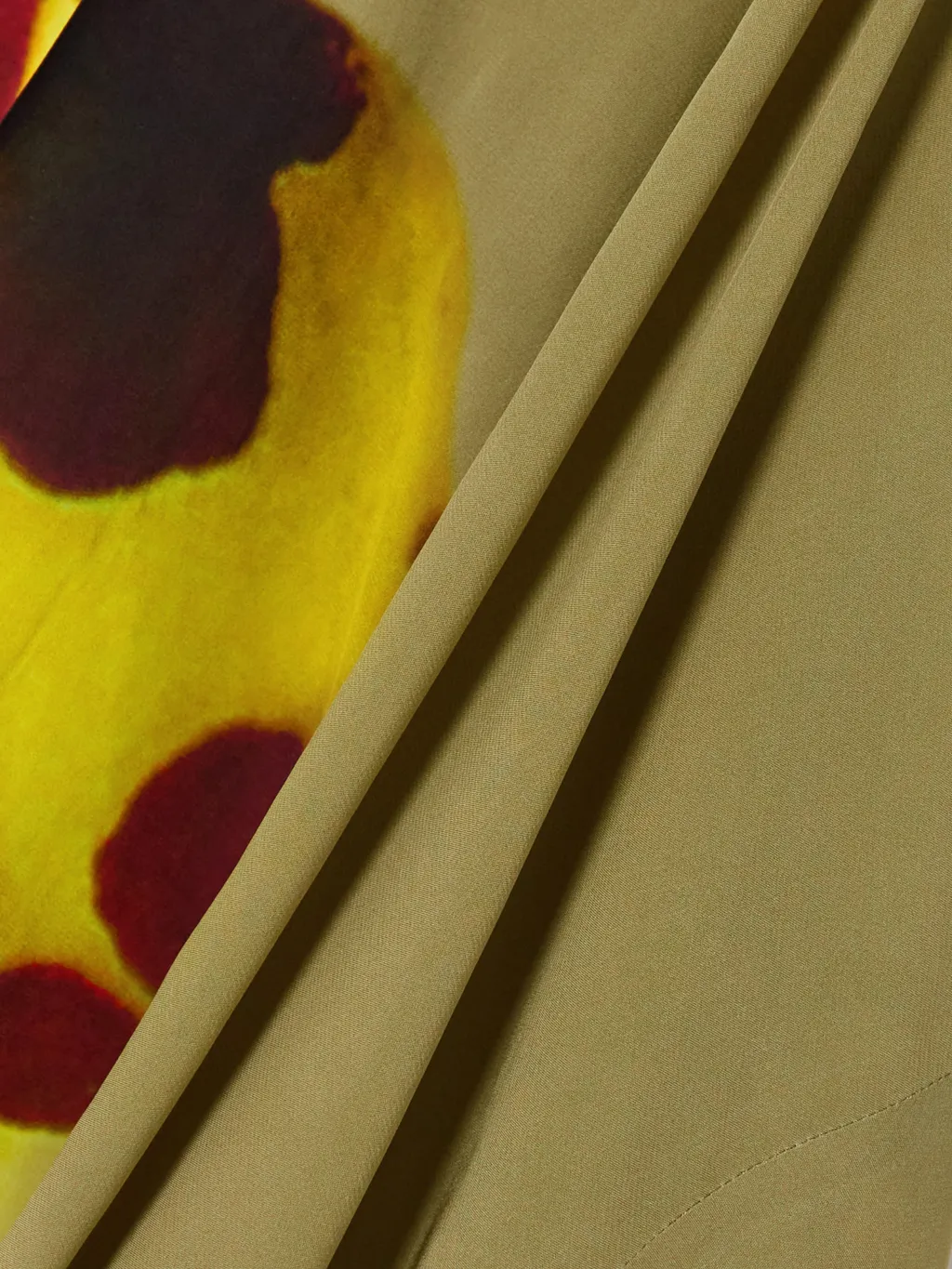Dries Van Noten Pattern-Printed Draped Top
