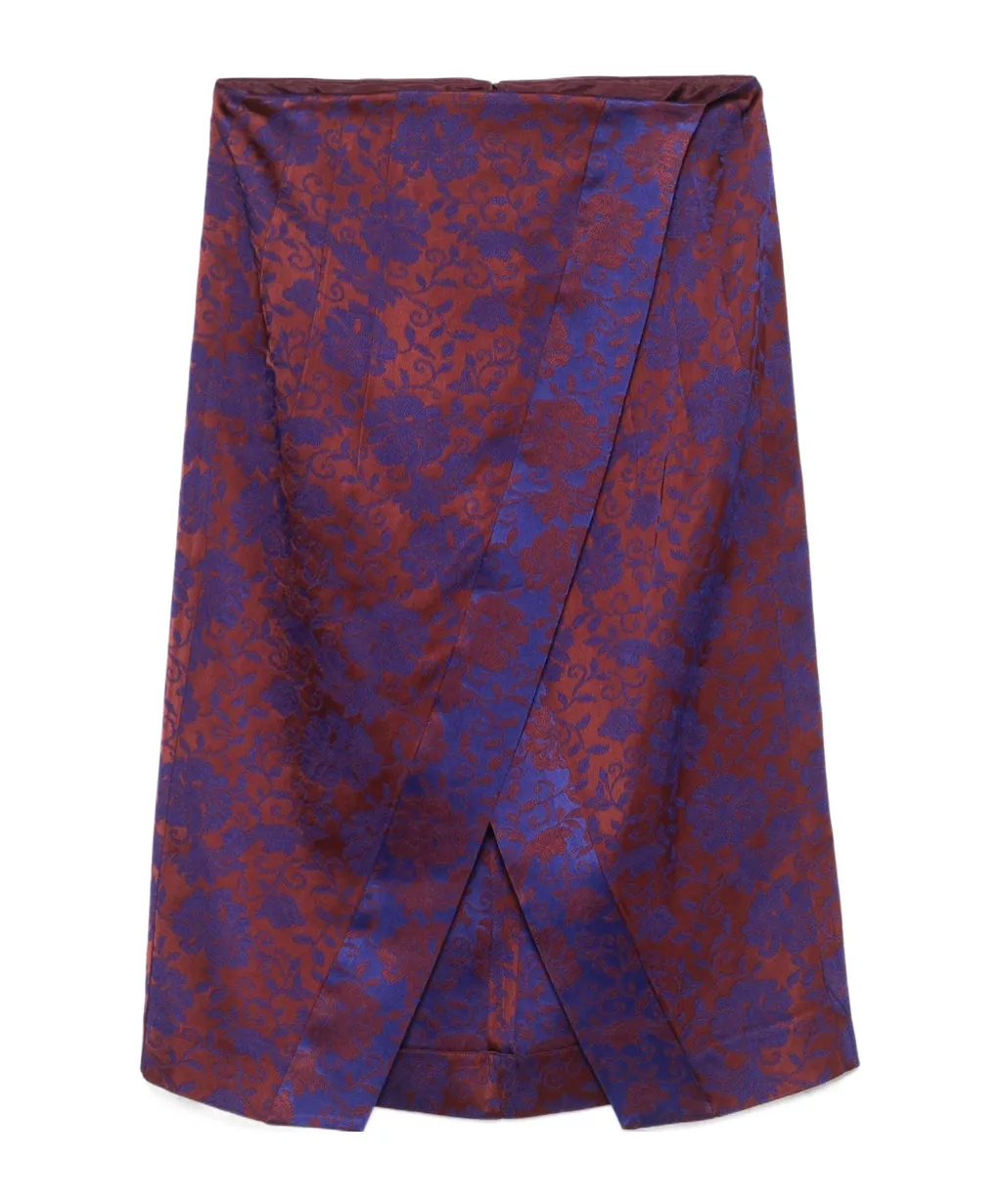 Jacquard Midi Skirt