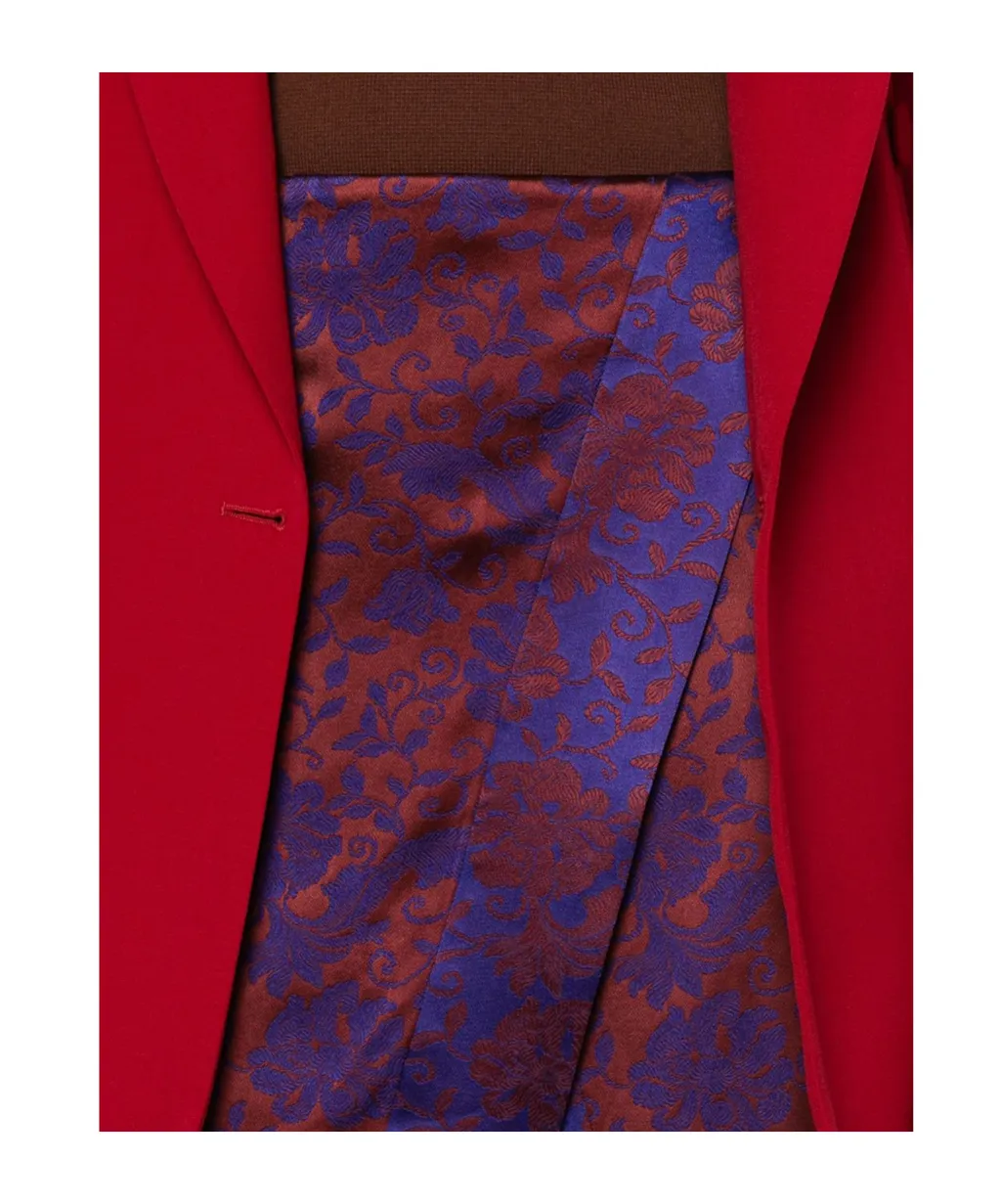 Jacquard Midi Skirt