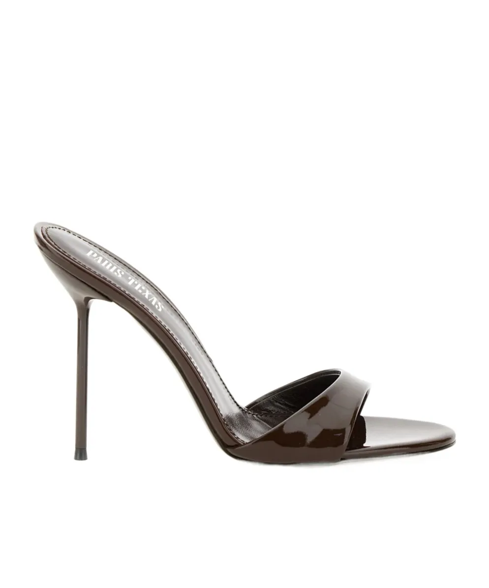 Slip-On High-Heeled Sandals