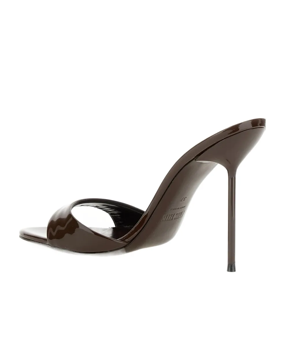 Slip-On High-Heeled Sandals