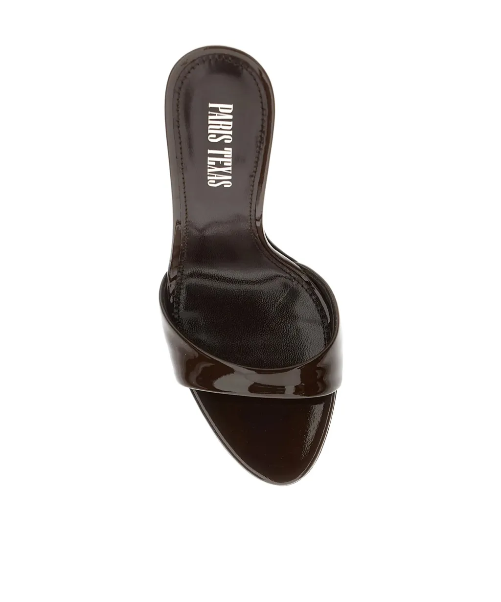 Slip-On High-Heeled Sandals