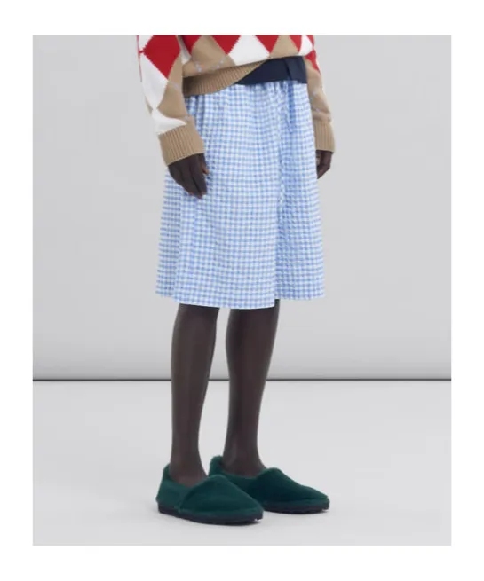 Marni Checked Drawstring Shorts