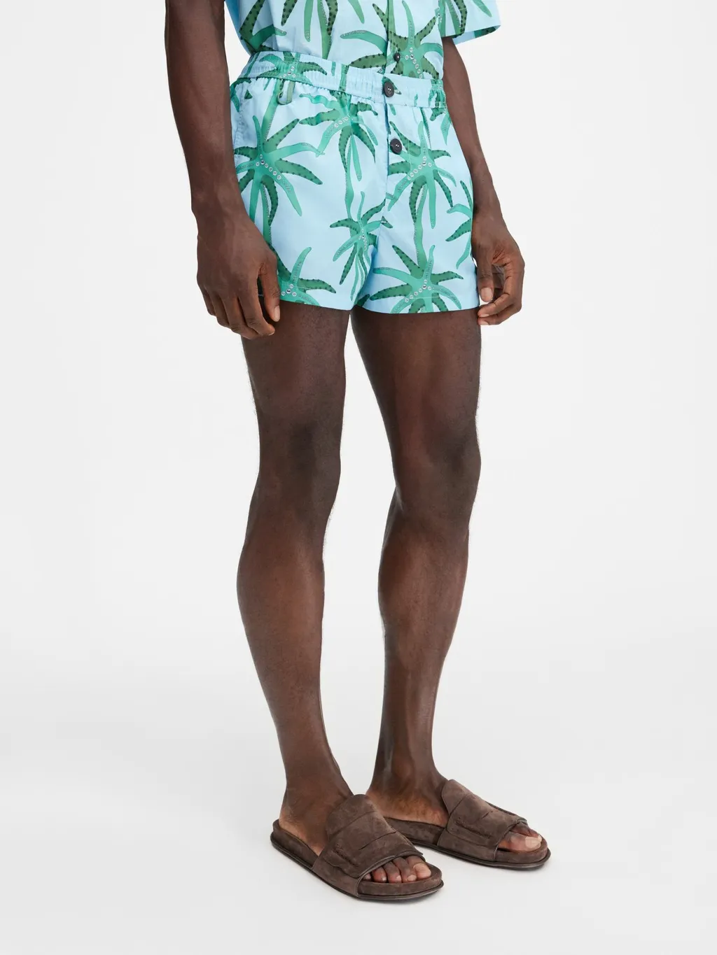 Jacquemus The Puntini Elastic-Waist Swimsuit