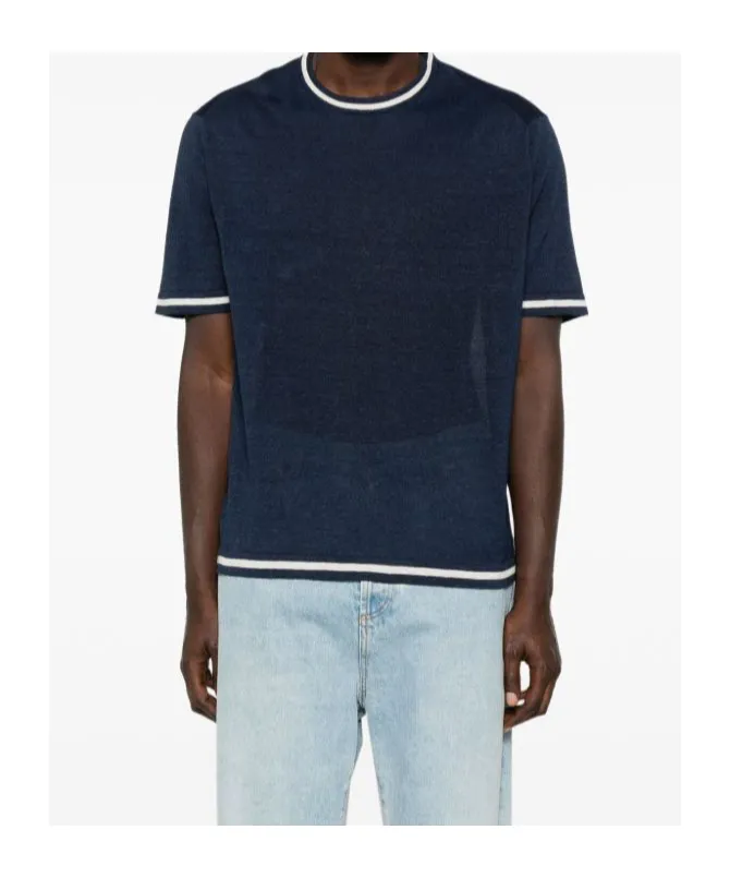 Fine-Knit T-Shirt