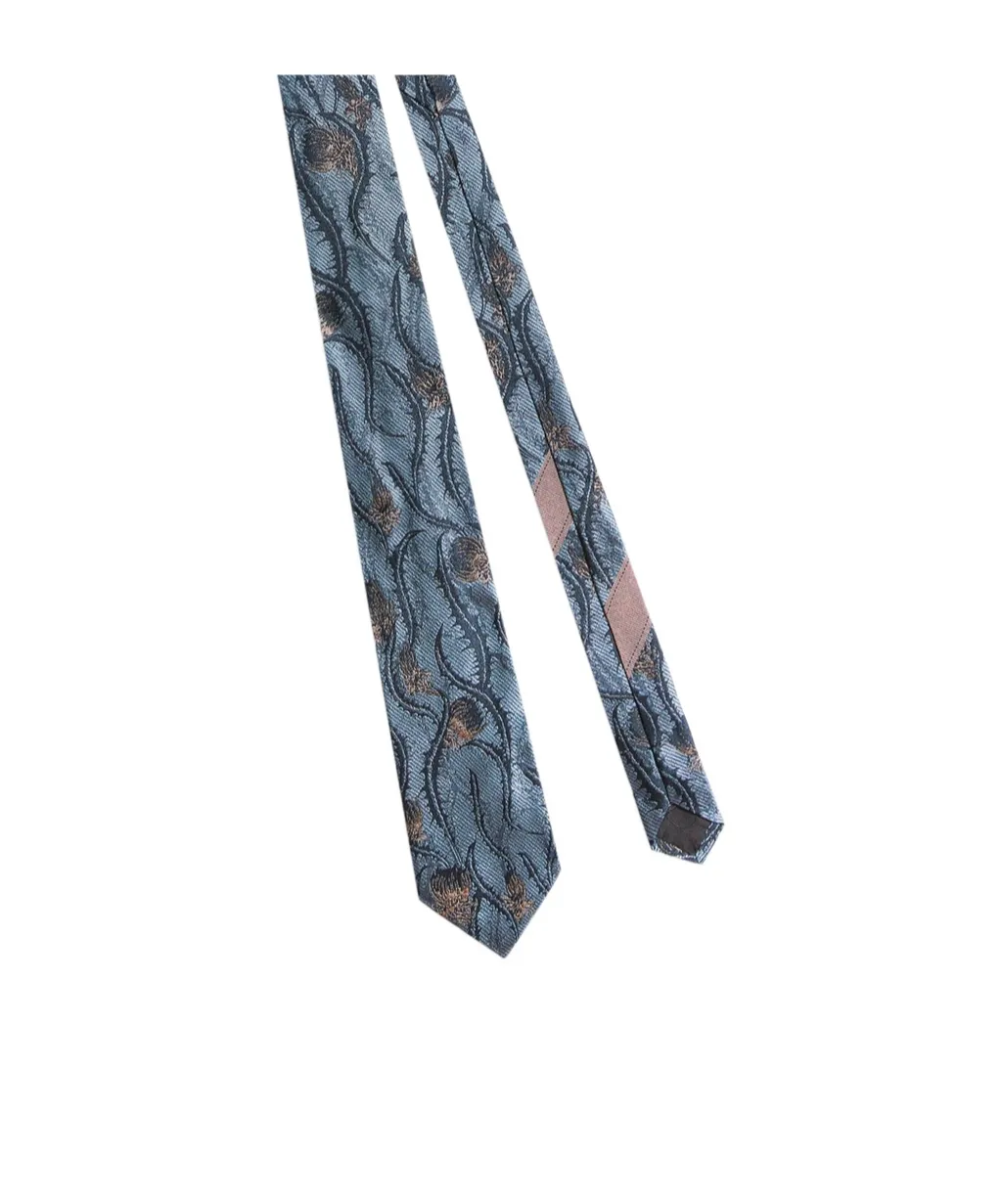 Graphic-Print Tie