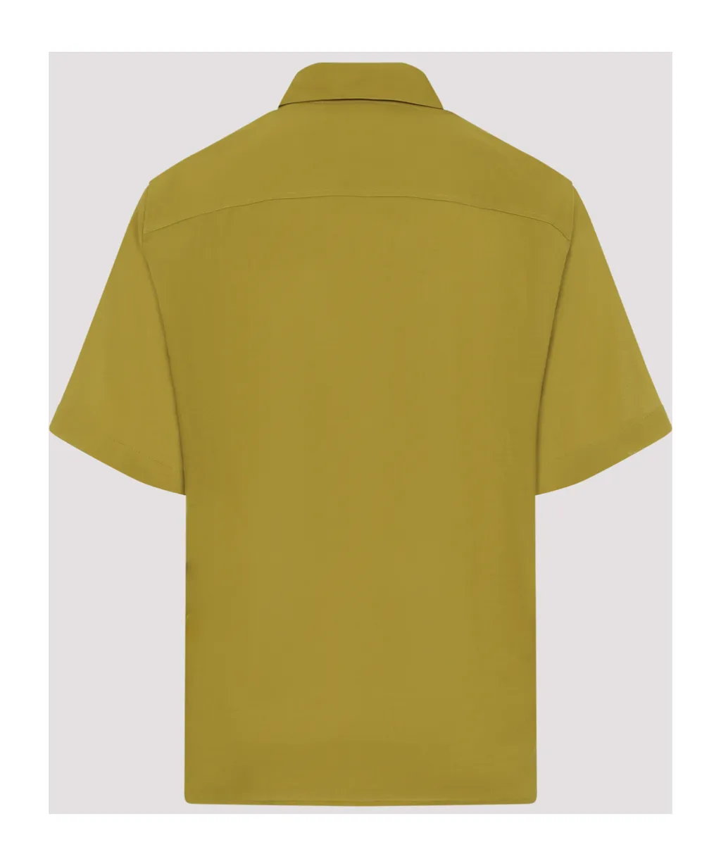 Ami Paris Short Sleeved Straight Hem Shirt
