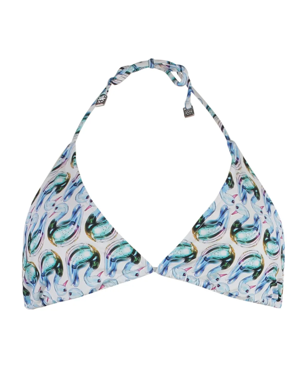 Tory Burch Printed String Bikini Top