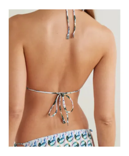 Tory Burch Printed String Bikini Top