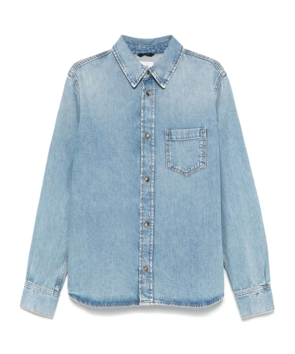 Long Sleeve Denim Shirt