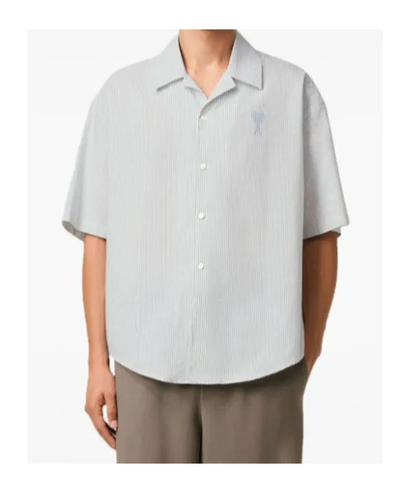 Ami Ami Paris Camp Collar Short Sleeves Shirt