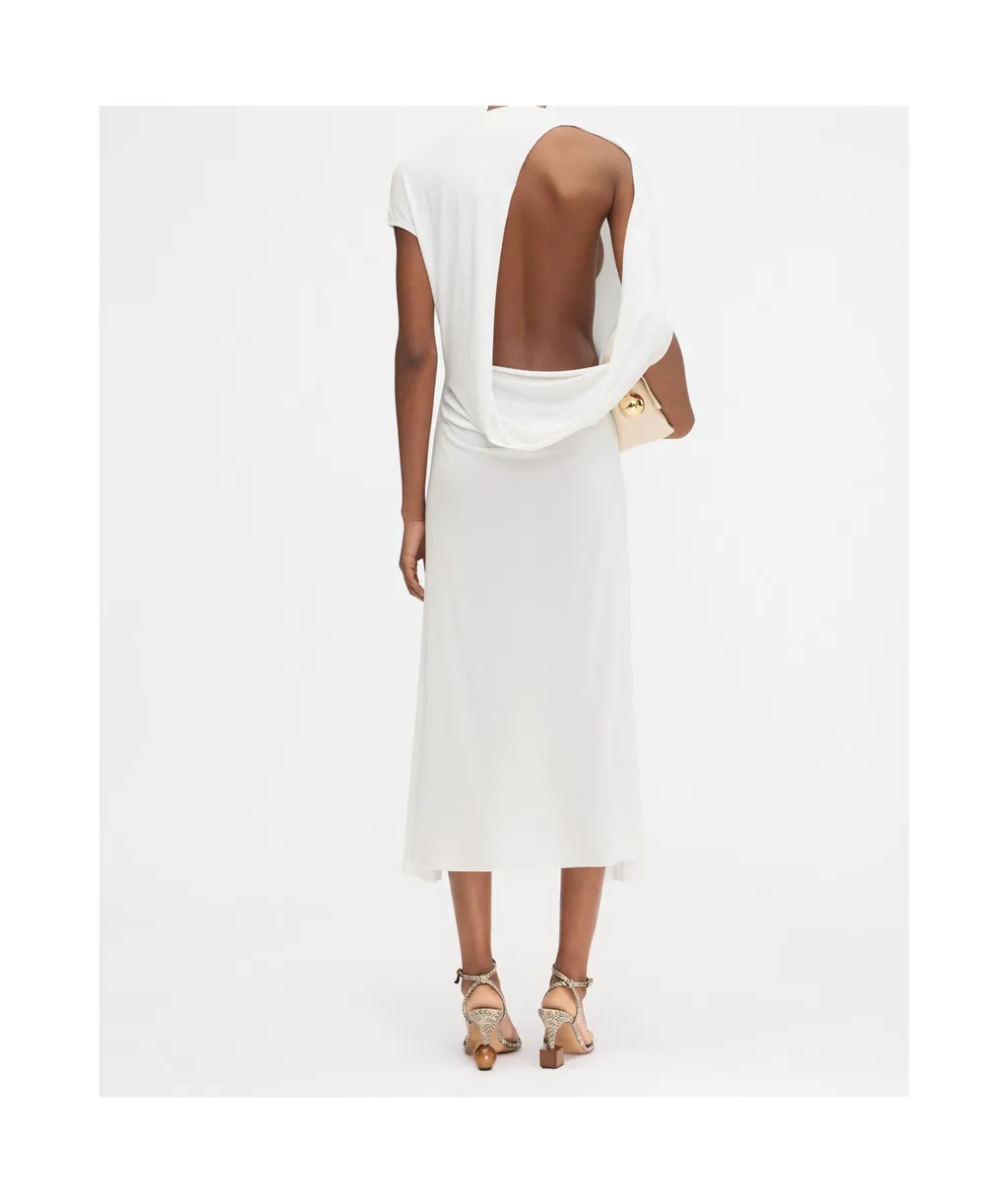 Jacquemus Drape Detailed Dress
