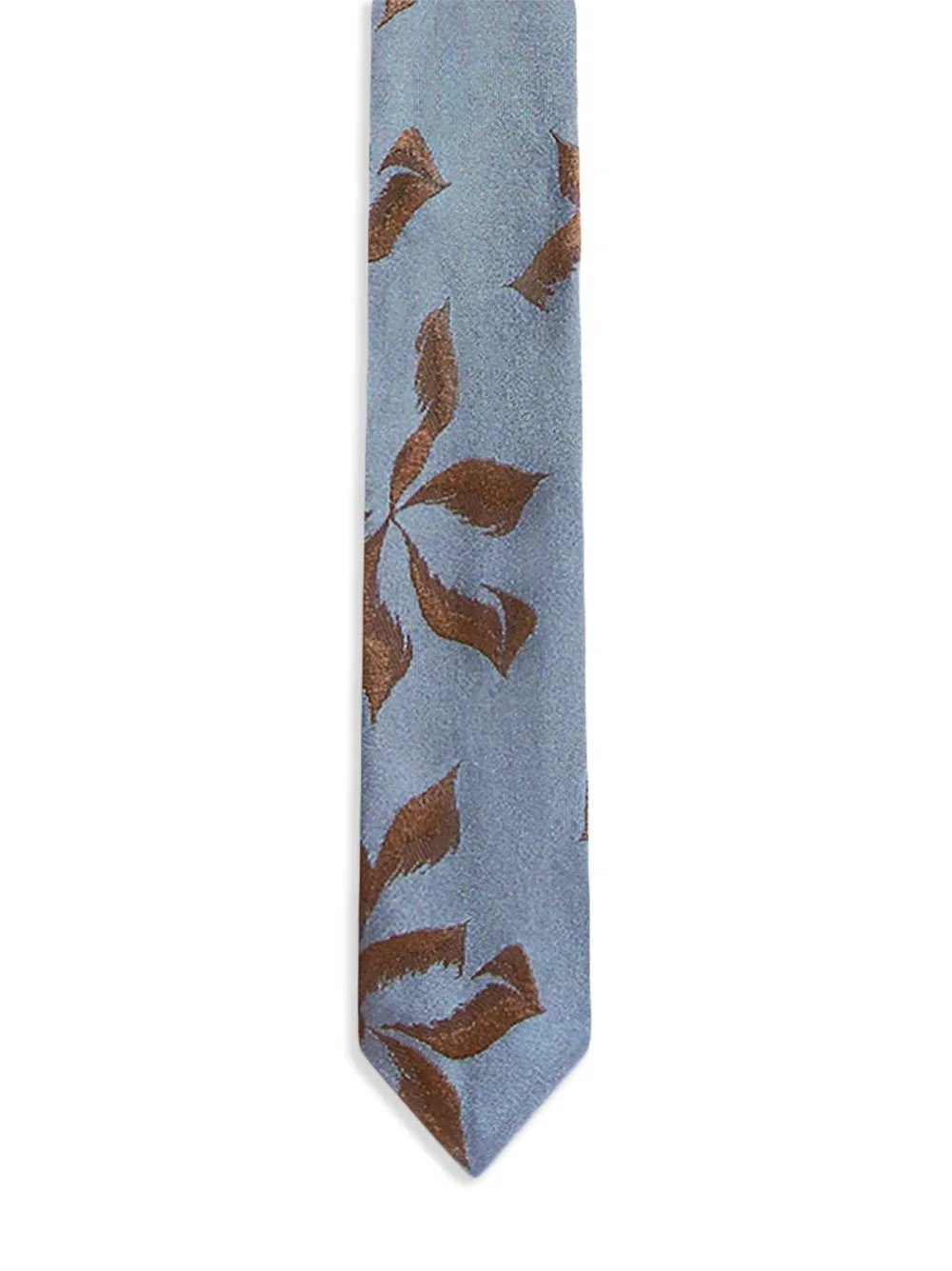 Graphic-Print Silk Tie