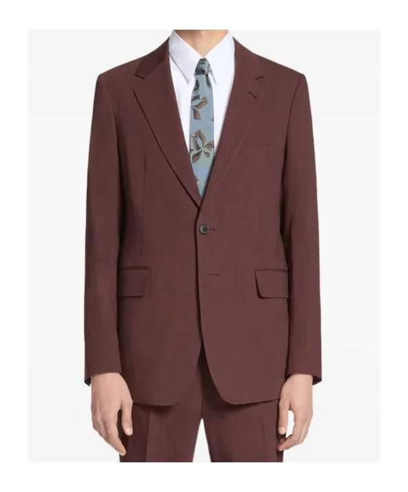 Graphic-Print Silk Tie