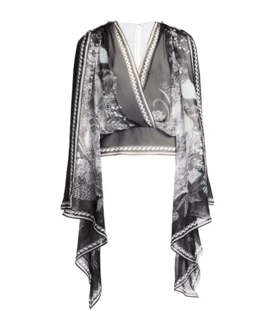 Printed Chiffon Blouse