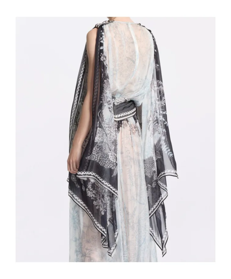 Printed Chiffon Blouse