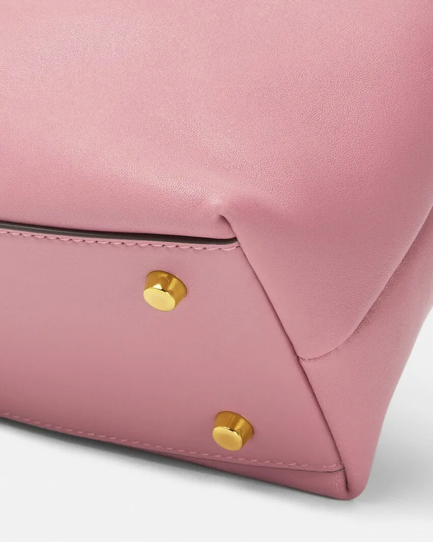 Versace Logo Plaque Zipped Shoulder Bag