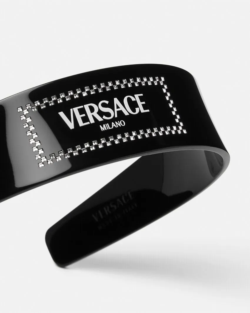 Versace Logo-Embellished Headband