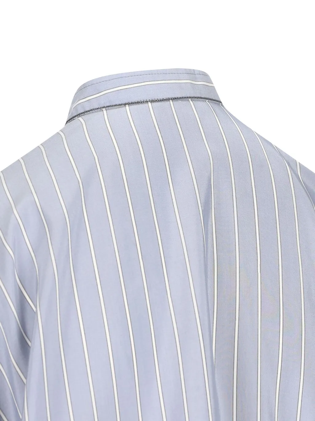 Brunello Cucinelli Striped Buttoned Shirt