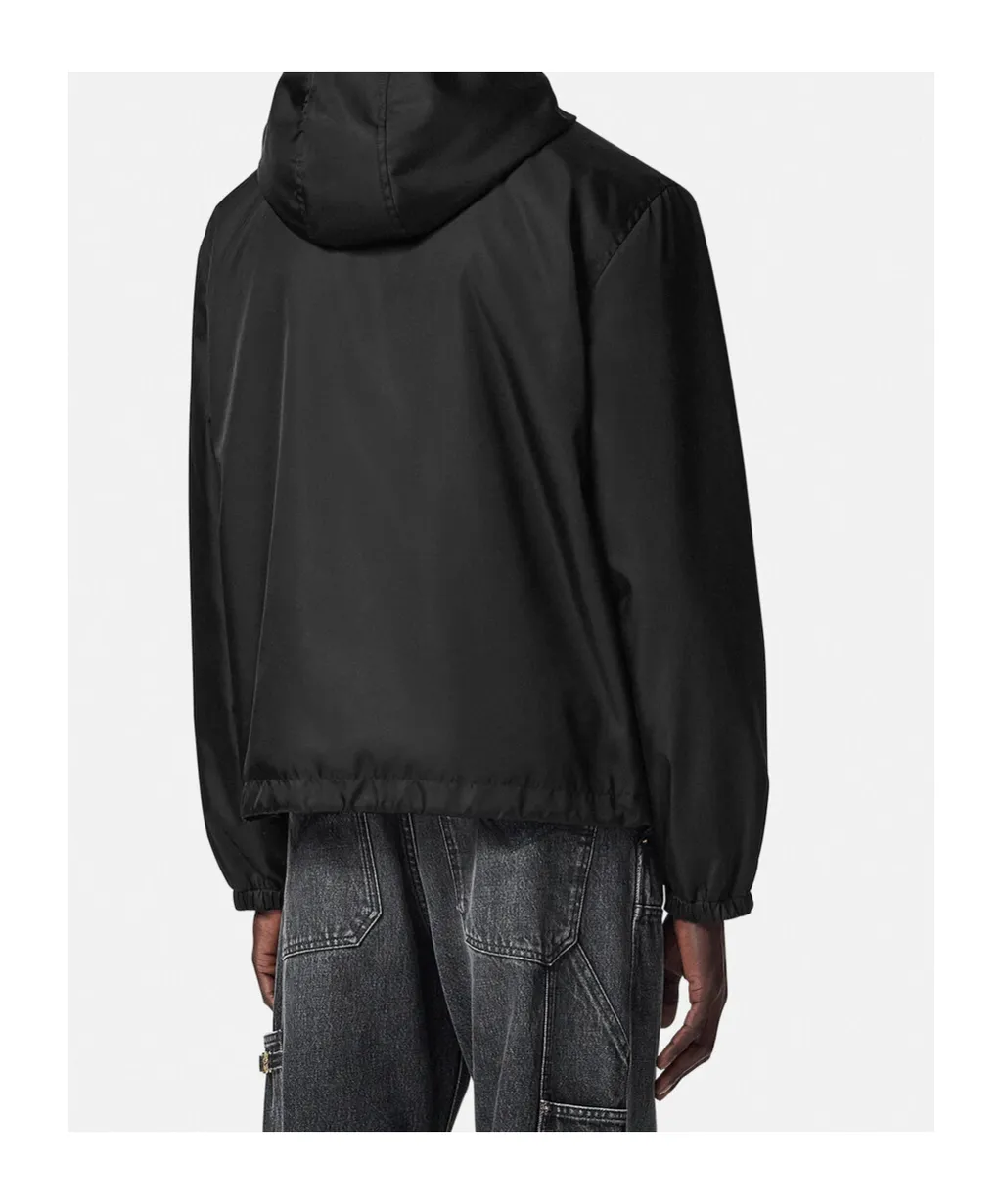 Versace Zip-Up Hooded Jacket