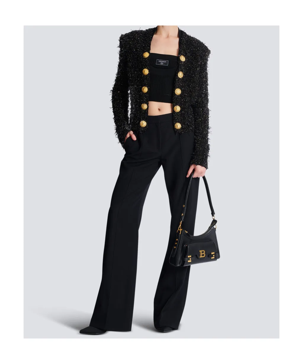 Balmain Edge-To-Edge Tweed Jacket