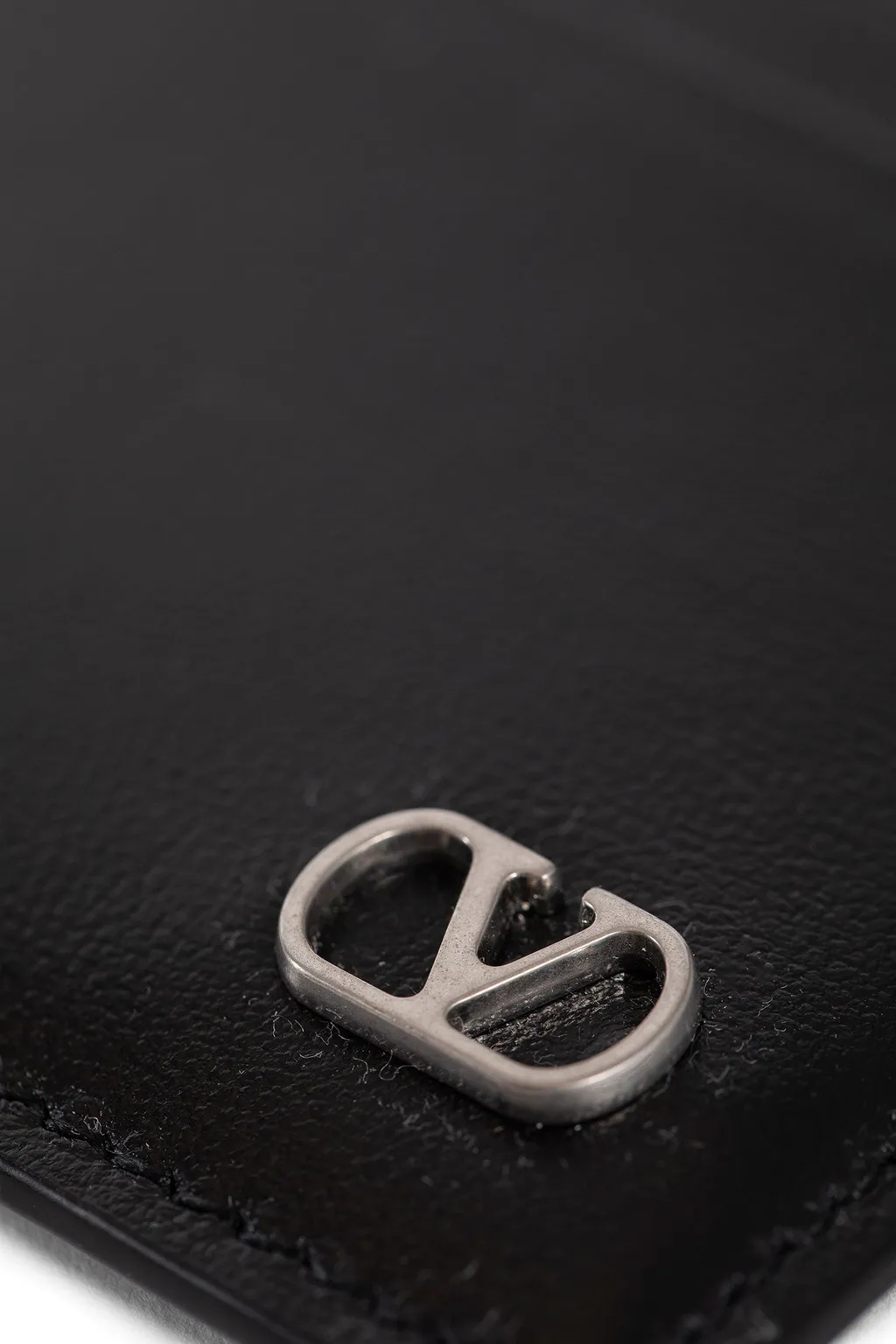 Valentino Vlogo Plaque Card Holder