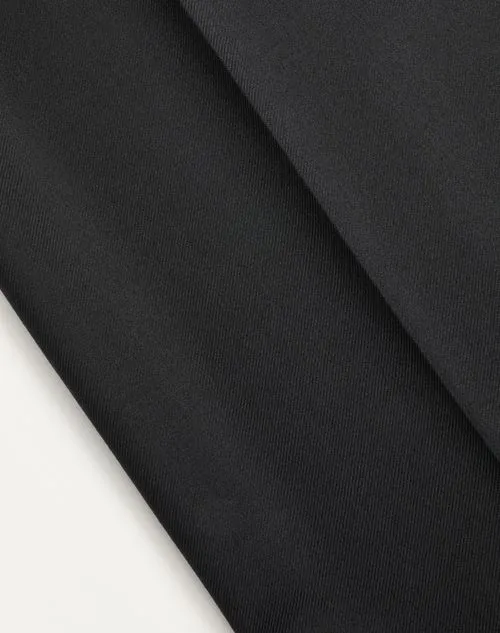 Valentino High Waist Straight Leg Trousers