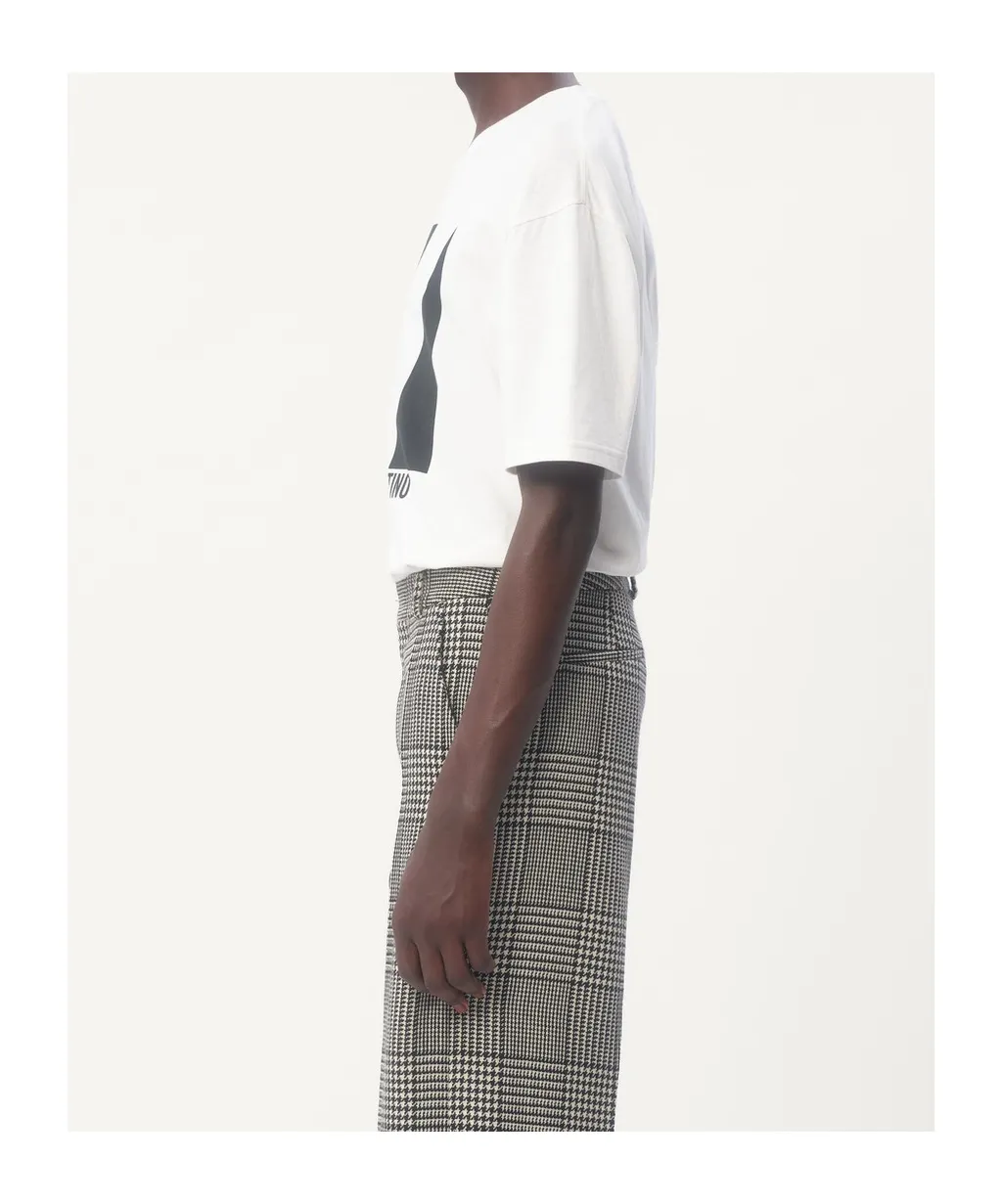 Valentino Chez Valentino-Printed Crewneck T-Shirt