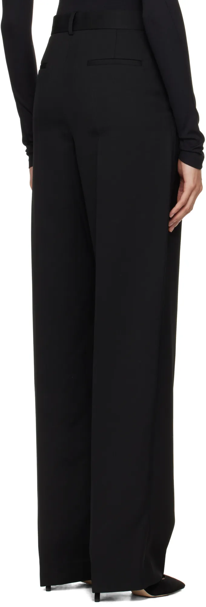 Straight-Leg Trousers