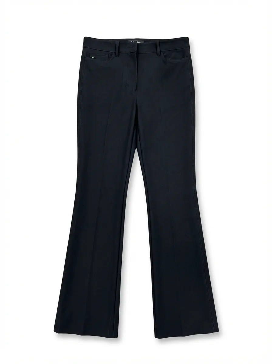 Waistband Loop Casual Pants