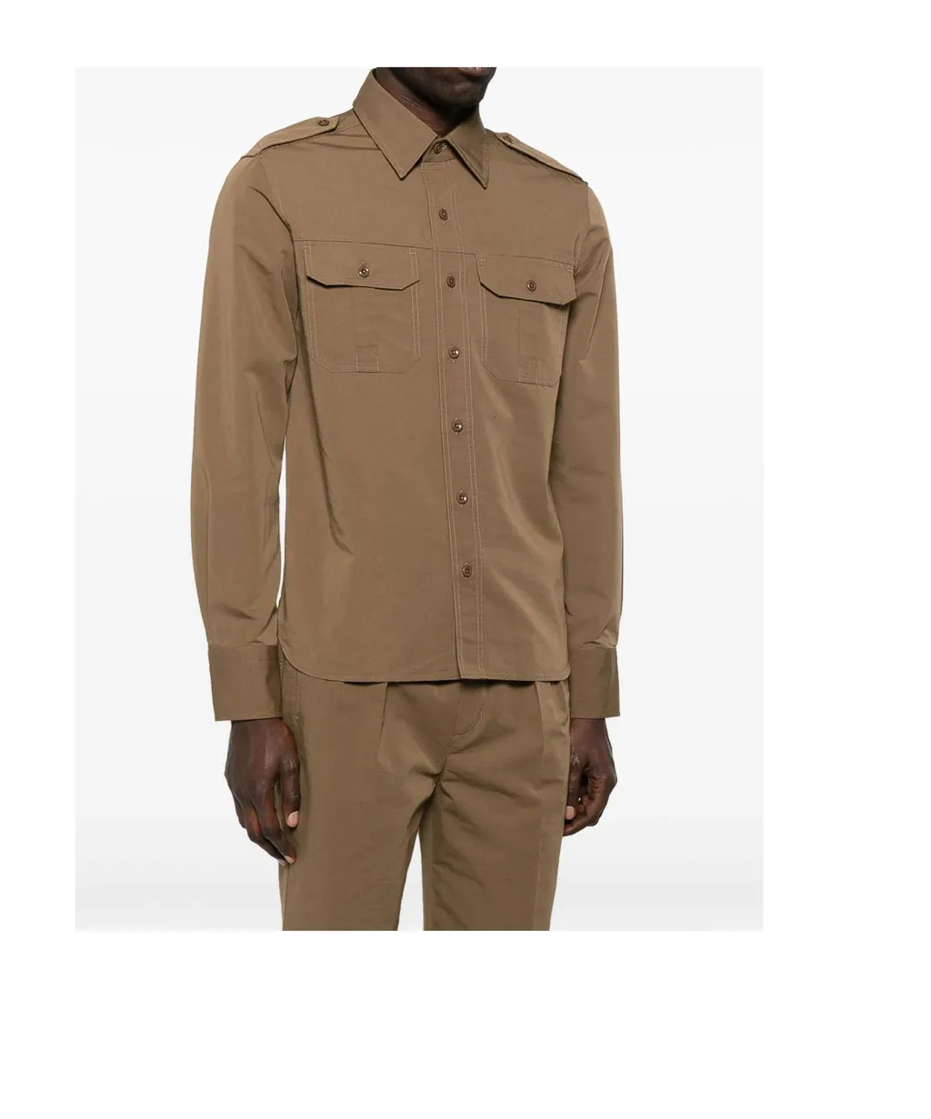 Long Sleeve Lapel Shirt