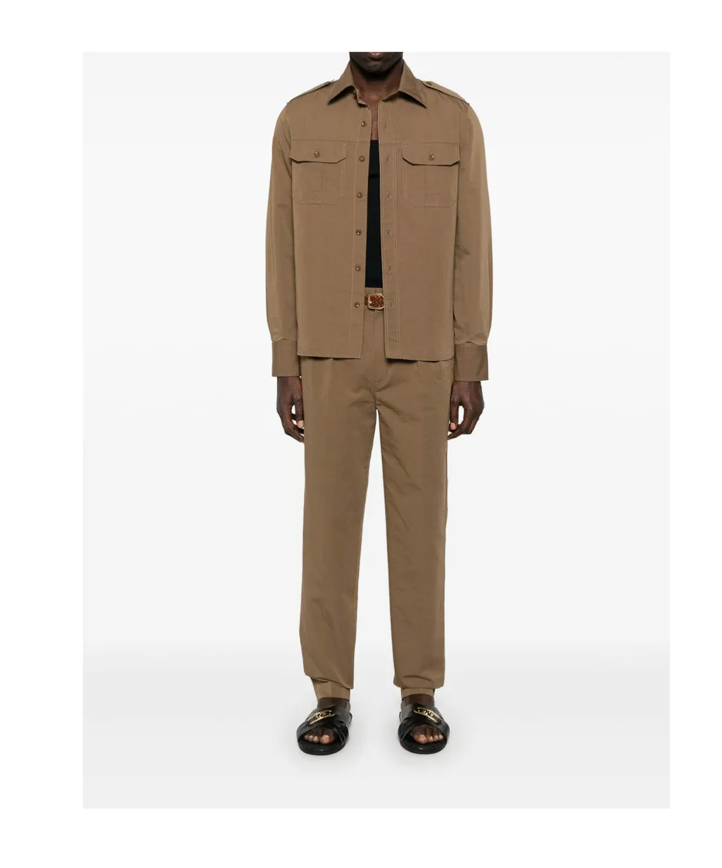 Long Sleeve Lapel Shirt