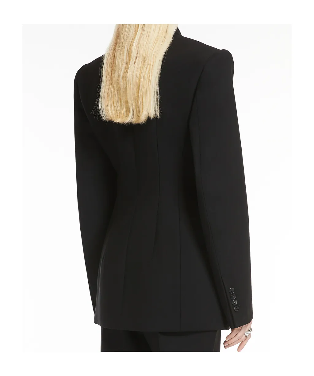Sportmax Double-Breasted Long-Sleeved Blazer