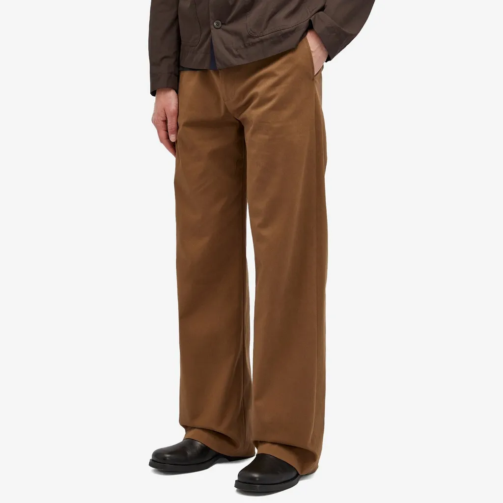 Belt-Loop Casual Pants