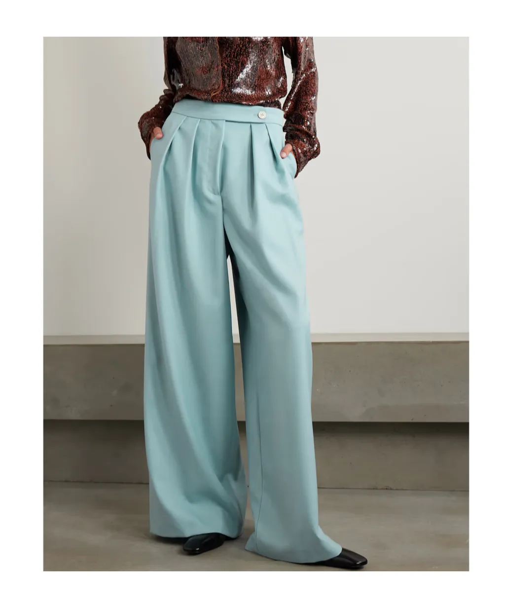Pleated Casual Pants