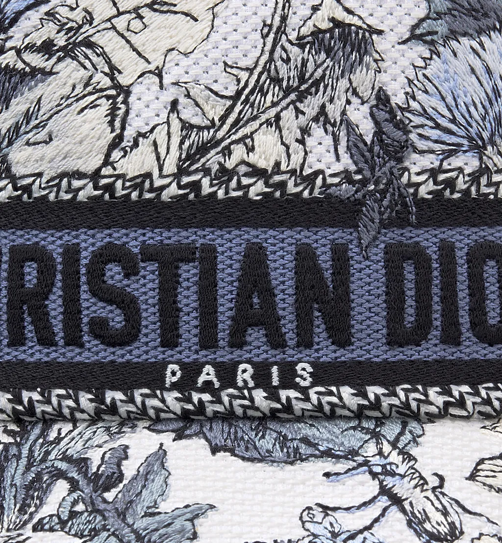 D-Bobby Dior Chardons Small-Brim Bucket Hat