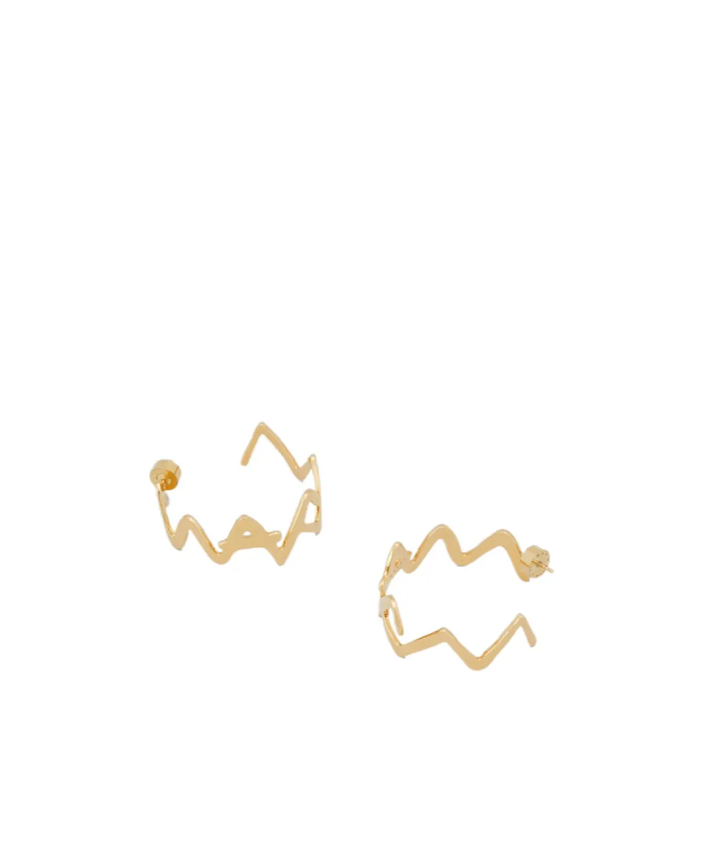 Marni Wave Detailed Earrings