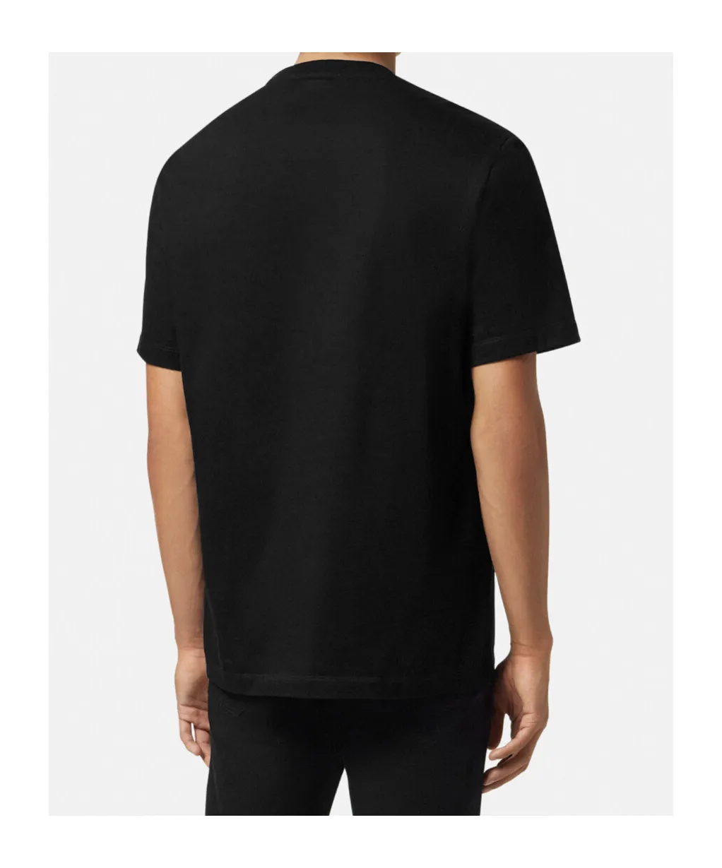 Versace Logo-Printed Crewneck T-Shirt