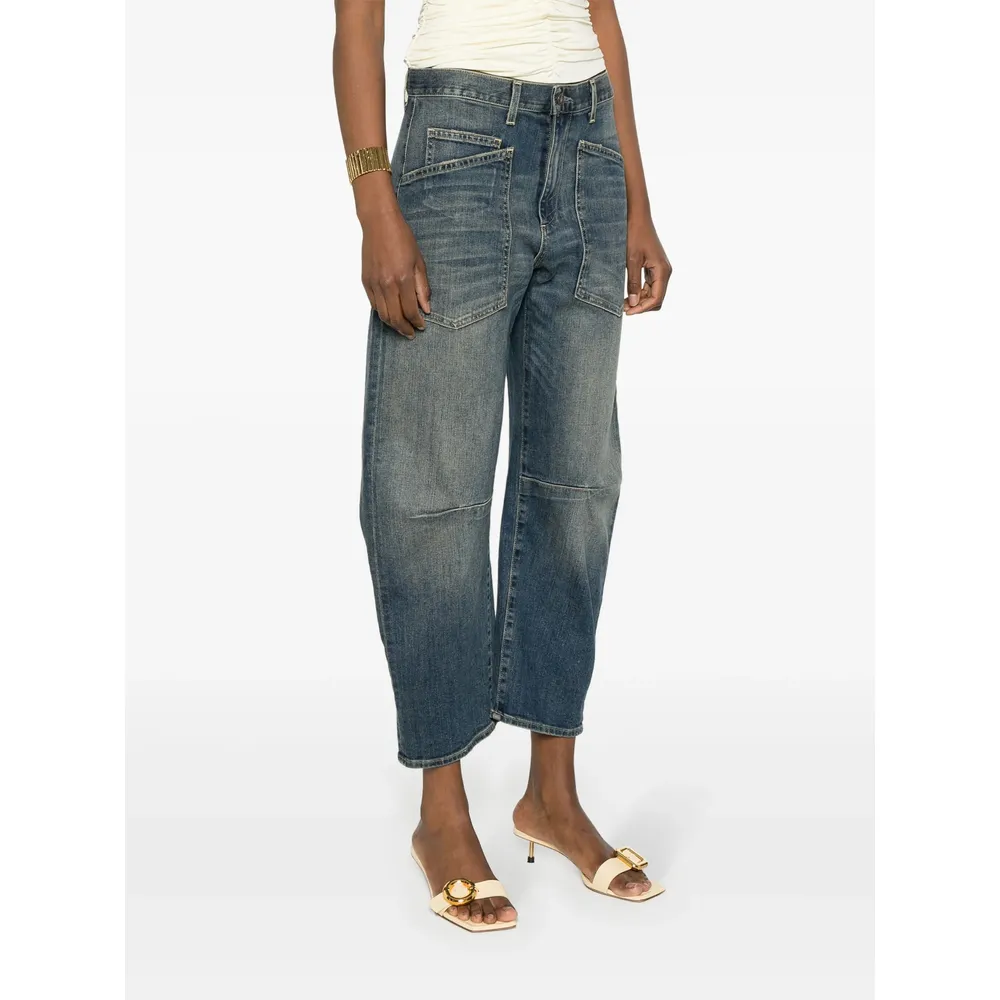 Nili Lotan Shon Tapered Jeans