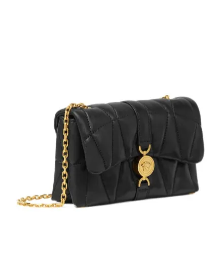 Versace Kleio Quilted Mini Crossbody Bag
