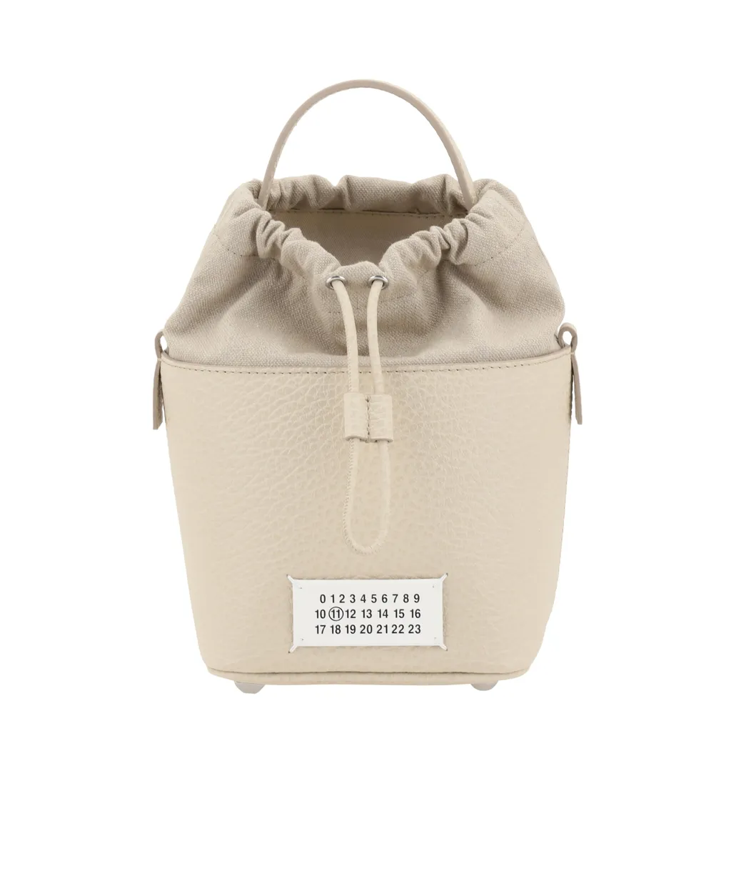 Maison Margiela 5Ac Drawstring Small Bucket Bag