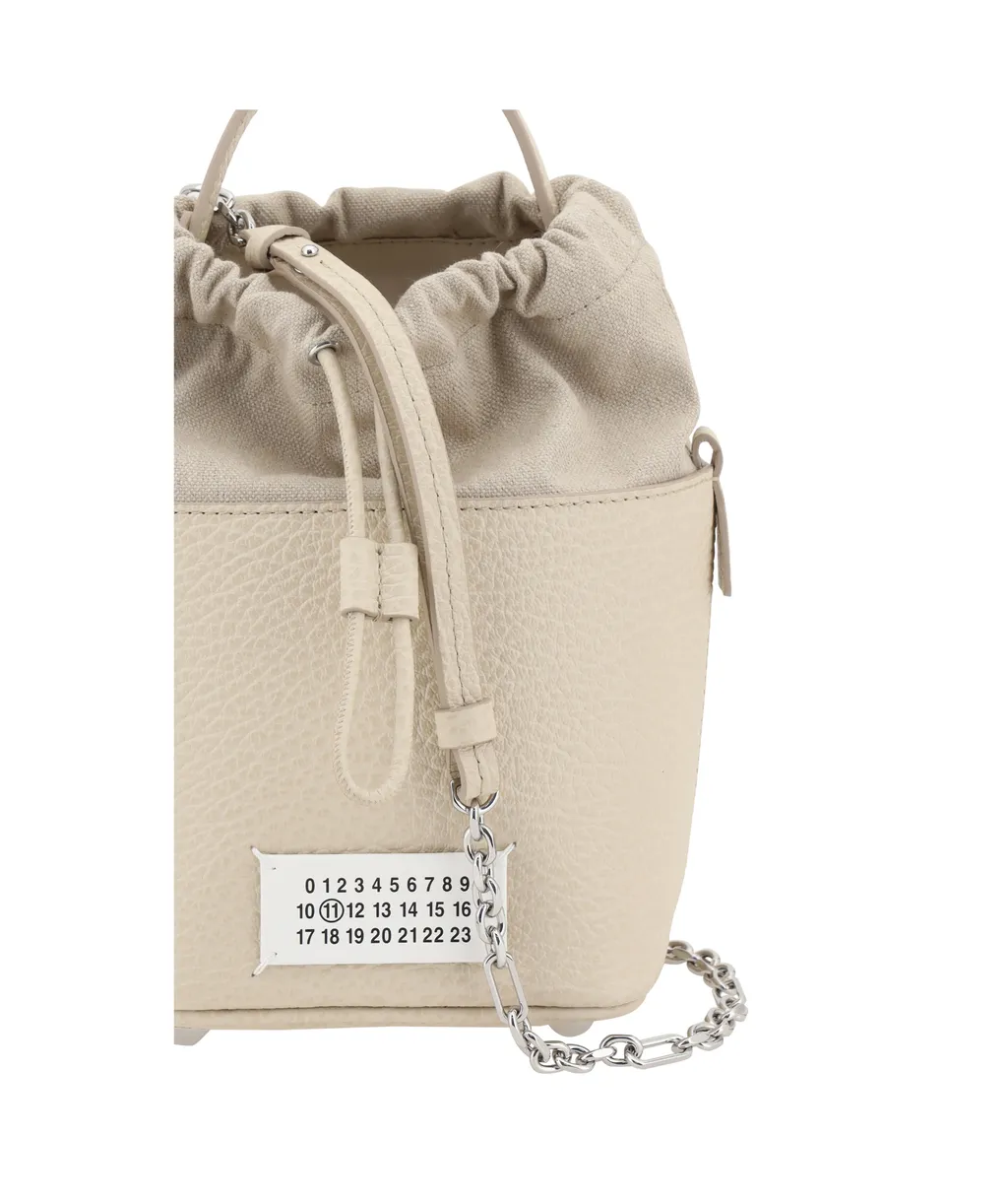 Maison Margiela 5Ac Drawstring Small Bucket Bag