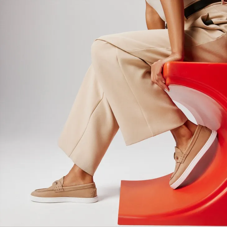 Christian Louboutin Chambeliboat Slip-On Boat Shoes