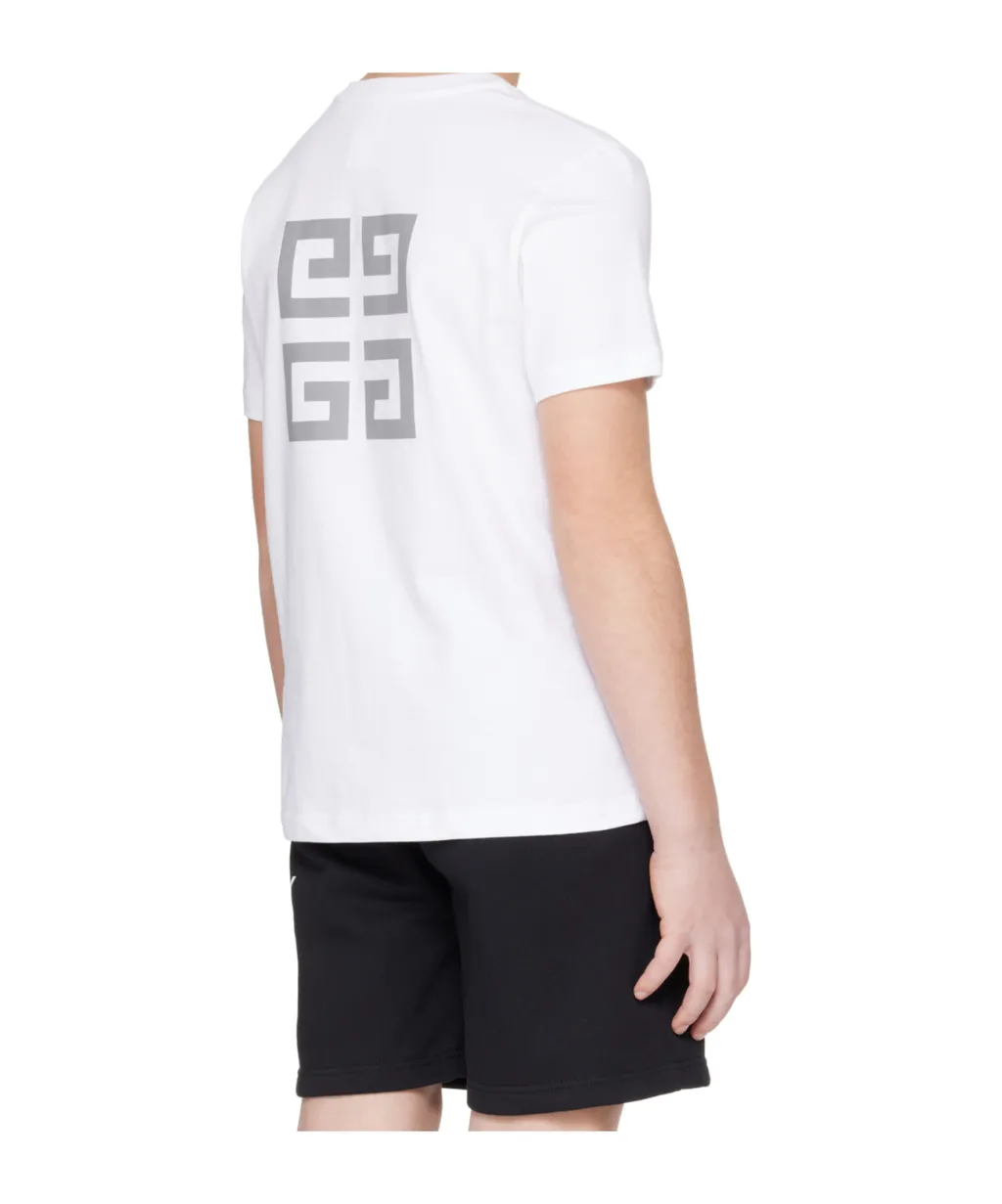 Givenchy Kids Logo-Print Crewneck T-Shirt