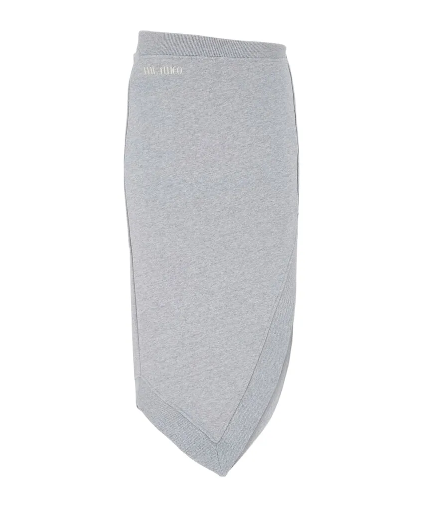 The Attico Asymmetric Midi Skirt